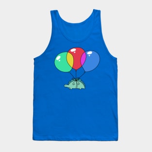 Balloon Stegosaurus Tank Top